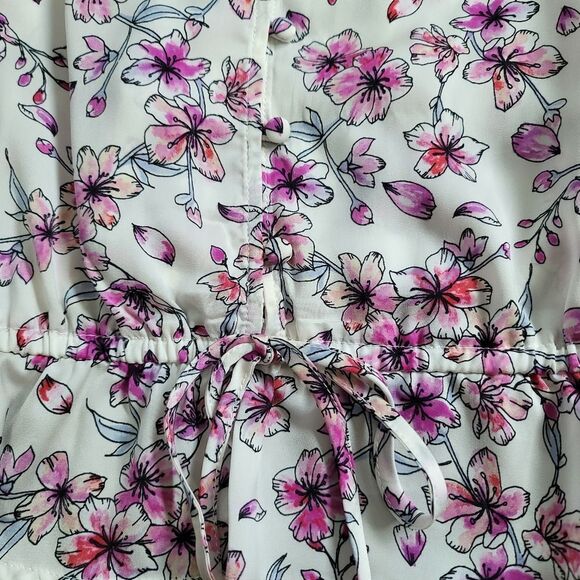 New Cupcakes and Cashmere Pink Floral Cortina Cami Size Large - Picture 4 of 9